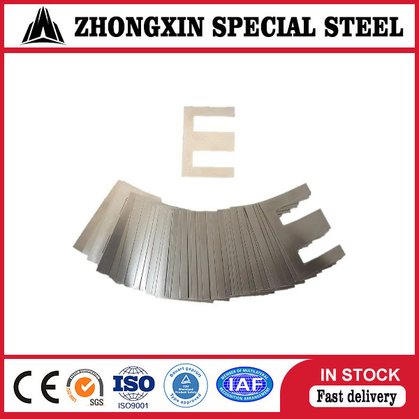 En U Tape Steel EI Lamination Core Silicon Sheet 0.27mm Lingual Width